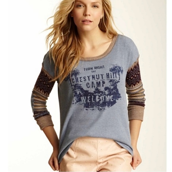 Free People Tops - Free People Chestnut Hill Thermal